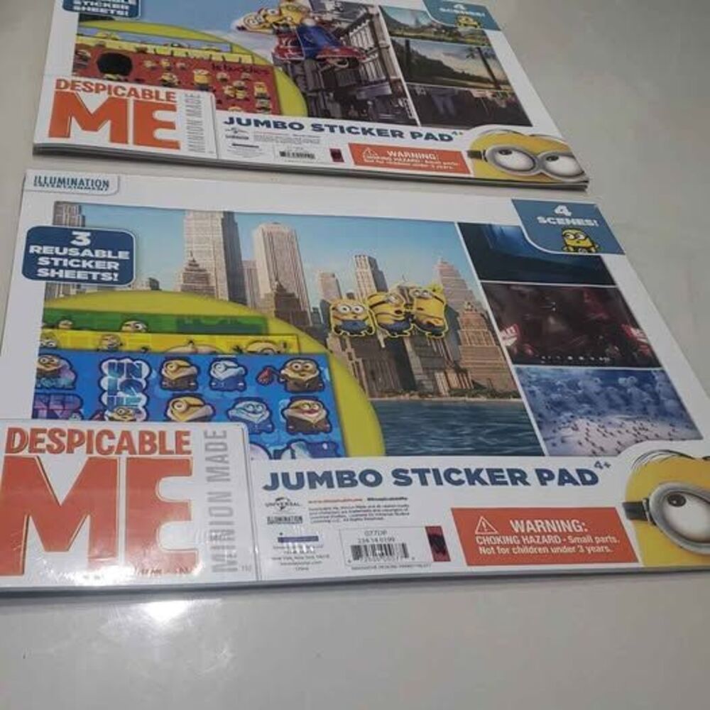 Despicable Me Jumbo Sticker Pad